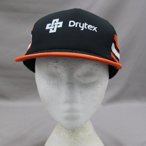 Vintage Trucker Hat - Drytex Halloween Colour 3 Striper - Adult Snapback - Picture 1 of 8